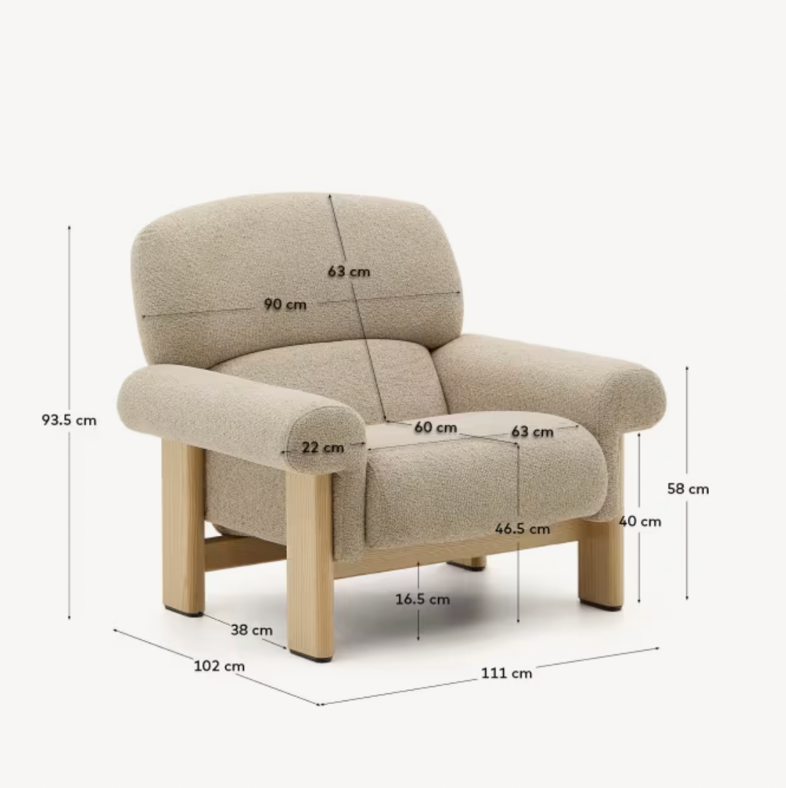 Fauteuil de Salon - Copana